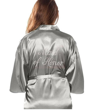 Robe Wedding Bride Women Sleepwear nightwear White Bridal Dress Bathrobe Night dress Home Gown Sleepwear Nightgown Dressing Gow