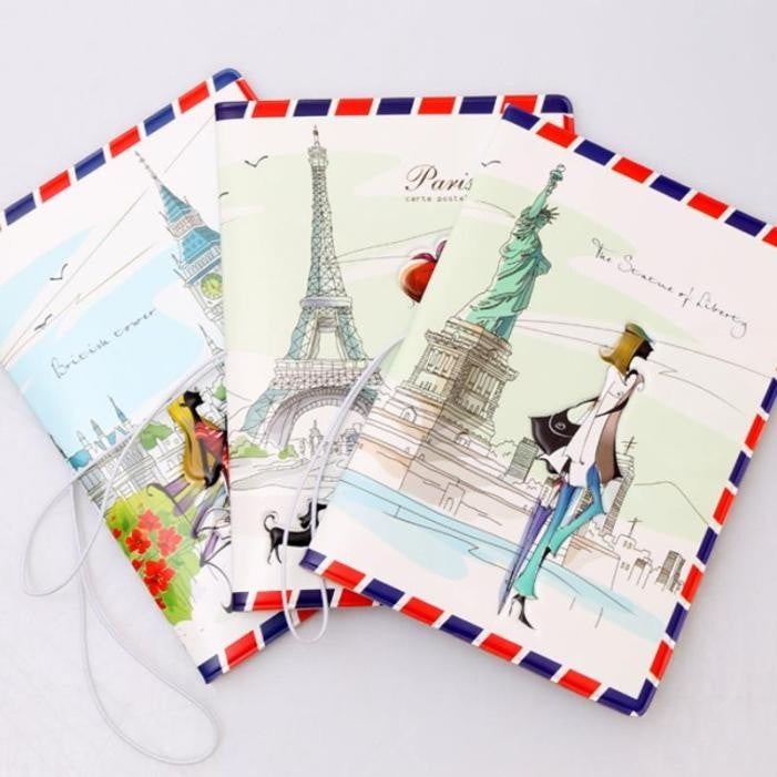 Women love travel passport cover passport stamps case fashion envelope card holder travel essentials